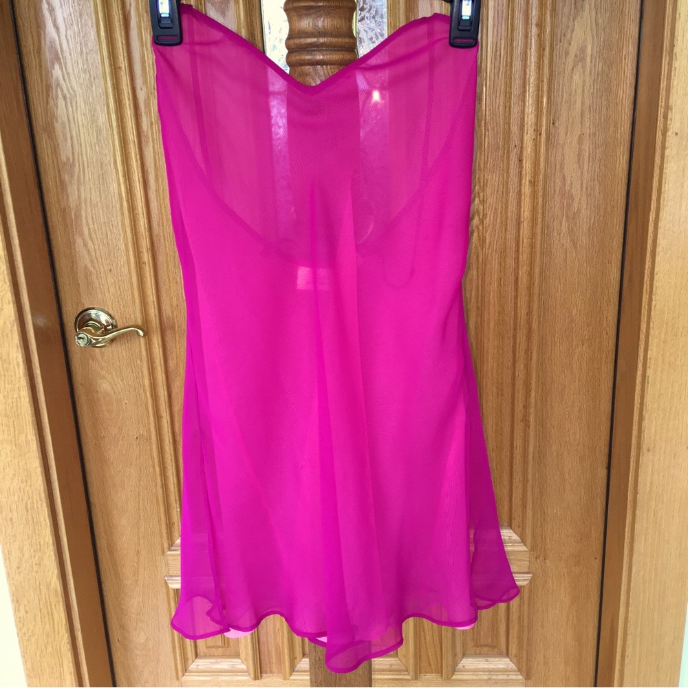 Vintage Satin and Beaux slip nightgown dress size S
